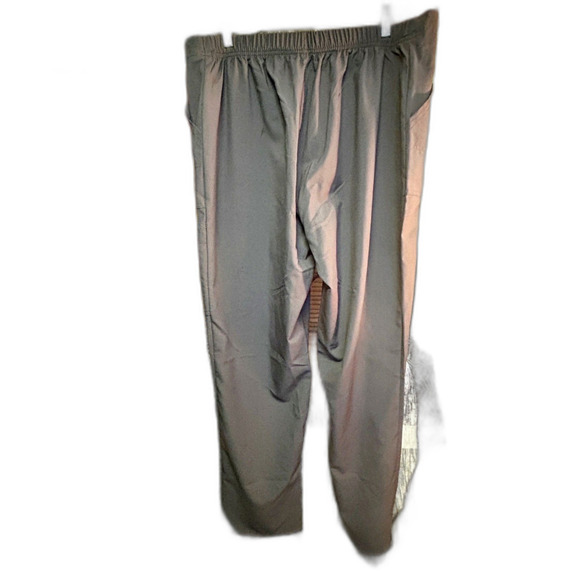 Scrubstar Gray Scrub Pants, L/G, Drawstring, Cargo Pockets, 33" Waist - Picture 3 of 11